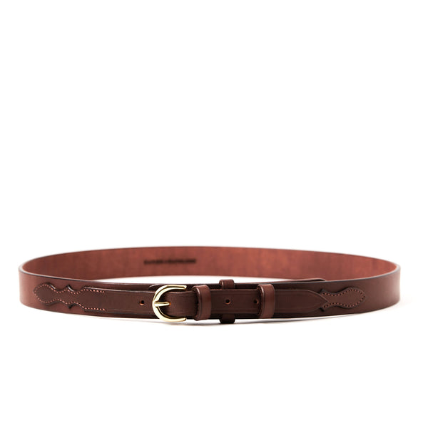 Load image into Gallery viewer, The Ranger Belt - Medium Brown 1 3/16" (30mm)