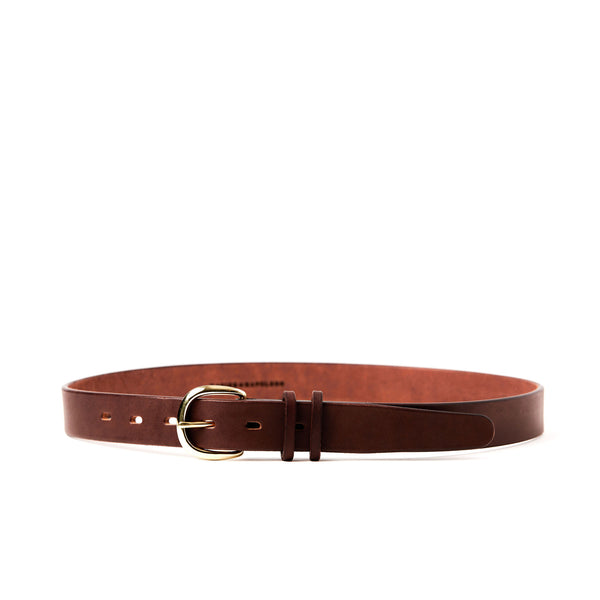 Load image into Gallery viewer, The Yachting Belt- Medium Brown 1 3/16" (30mm)