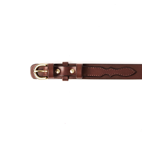 Load image into Gallery viewer, The Ranger Belt - Medium Brown 1 3/16" (30mm)