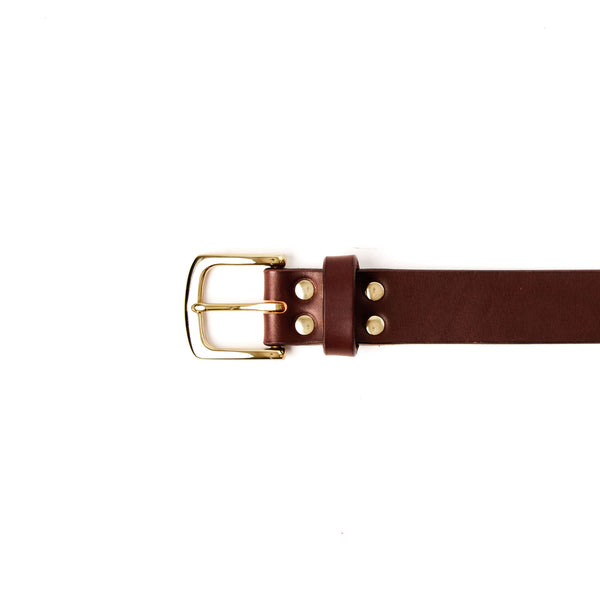 Load image into Gallery viewer, The Classic Belt - Medium Brown 1 3/8" (35mm)