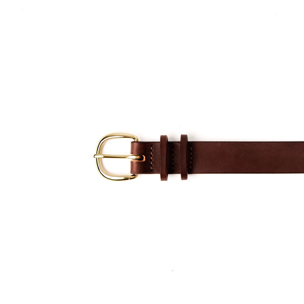 Load image into Gallery viewer, The Yachting Belt- Medium Brown 1 3/16" (30mm)