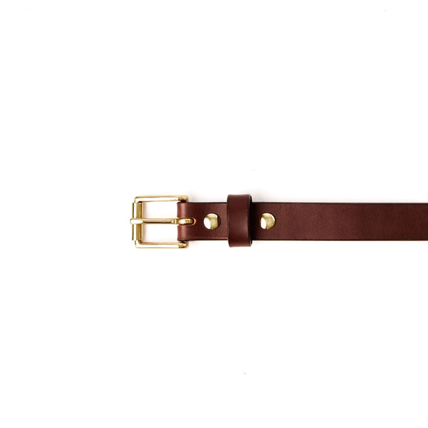 Load image into Gallery viewer, The Slim Chino Belt - Medium Brown 1" (25mm)