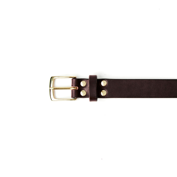 Load image into Gallery viewer, The Dress Belt- Havana Brown 1 3/16" (30mm)