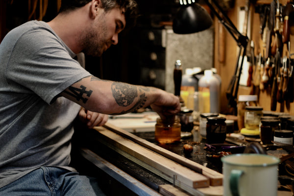 Load image into Gallery viewer, The Dress Belt- Havana Brown 1 3/16" (30mm)