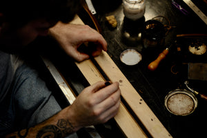 The Dress Belt/Round Buckle- Havana Brown 1 3/16" (30mm)