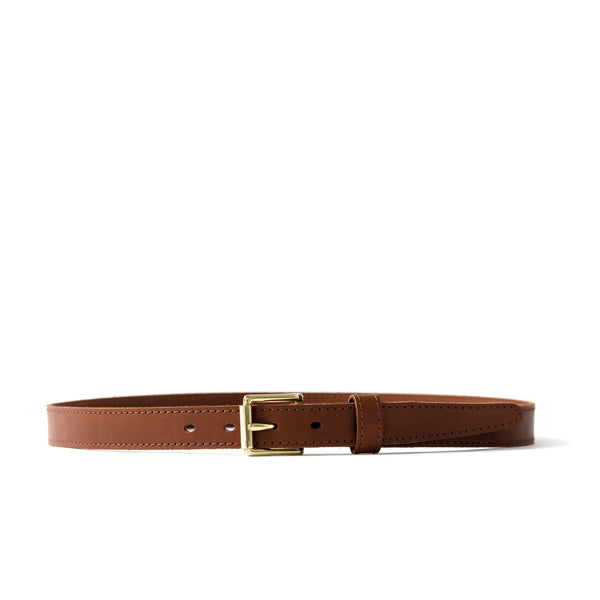 Load image into Gallery viewer, The Slim Chino Belt (stitched), Woodlands Tan 1" (25mm)