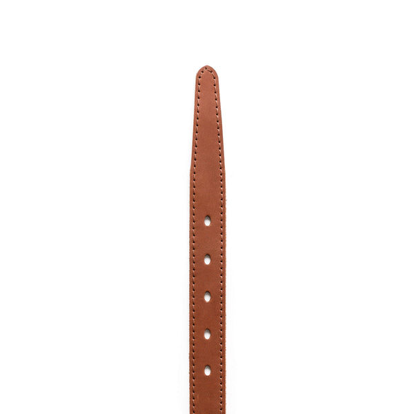 Load image into Gallery viewer, The Slim Chino Belt (stitched), Woodlands Tan 1" (25mm)