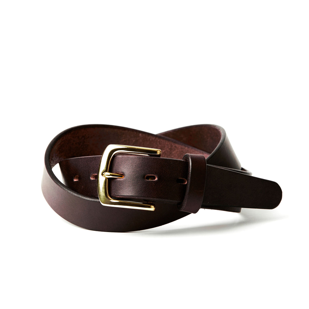 The Classic Belt, Havana Brown 1 3/8