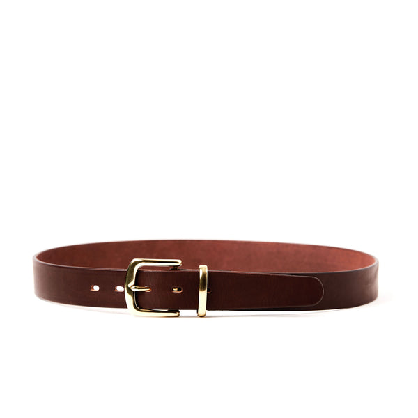 Load image into Gallery viewer, The Classic/Dress Belt - Medium Brown 1 3/8&quot; (35mm)
