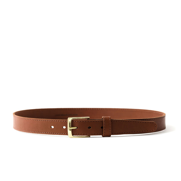 Load image into Gallery viewer, The Midtown Belt (Stitched) Square dress buckle Woodlands Tan 1 3/16&quot; (30mm)
