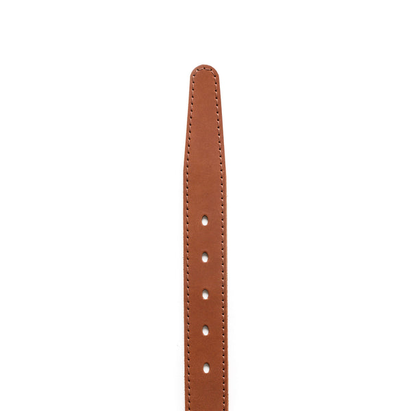 Load image into Gallery viewer, The Midtown Belt, (Stitched) Square Dress buckle - Woodlands Tan 1 3/8&quot; (35mm)
